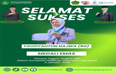 Kilau Emas dari Matsanega: Fauziyatun Najwa 8G Juara Nasional Olimpiade Bahasa Inggris